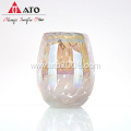 Portable ins creative egg shaped glass cup